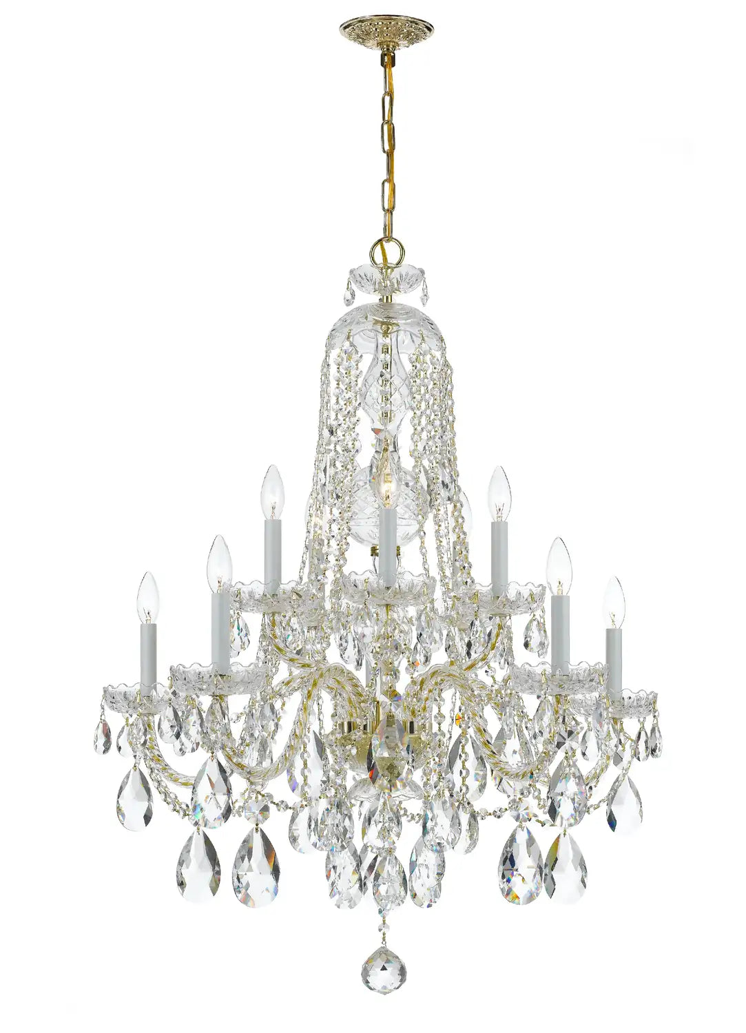 CRYSTORAMA, TRADITIONAL CRYSTAL CHANDELIER, CHANDELIER LIGHT