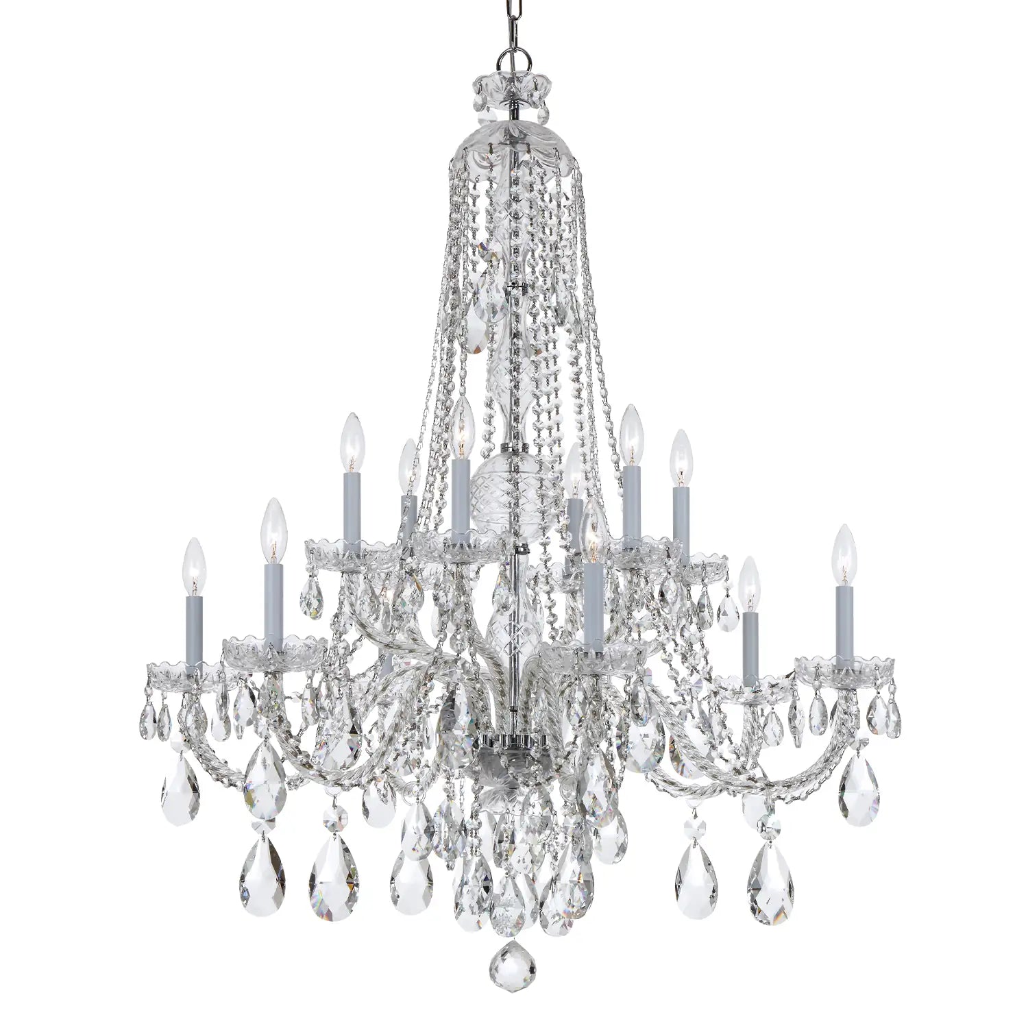 CRYSTORAMA, TRADITIONAL CRYSTAL CHANDELIER, CHANDELIER LIGHT
