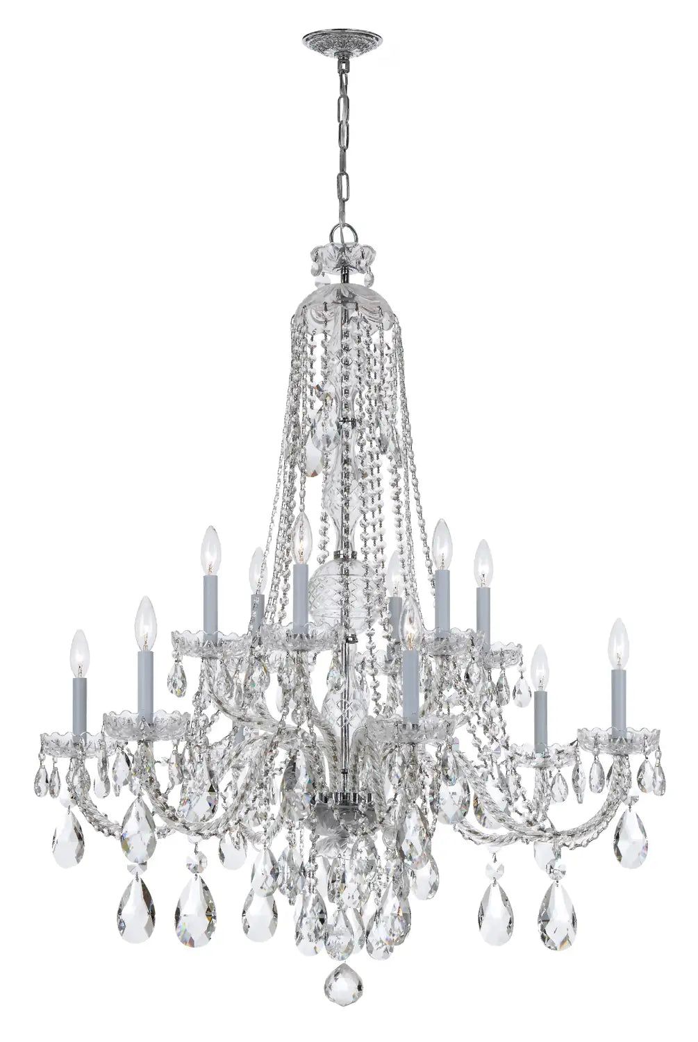 CRYSTORAMA, TRADITIONAL CRYSTAL CHANDELIER, CHANDELIER LIGHT