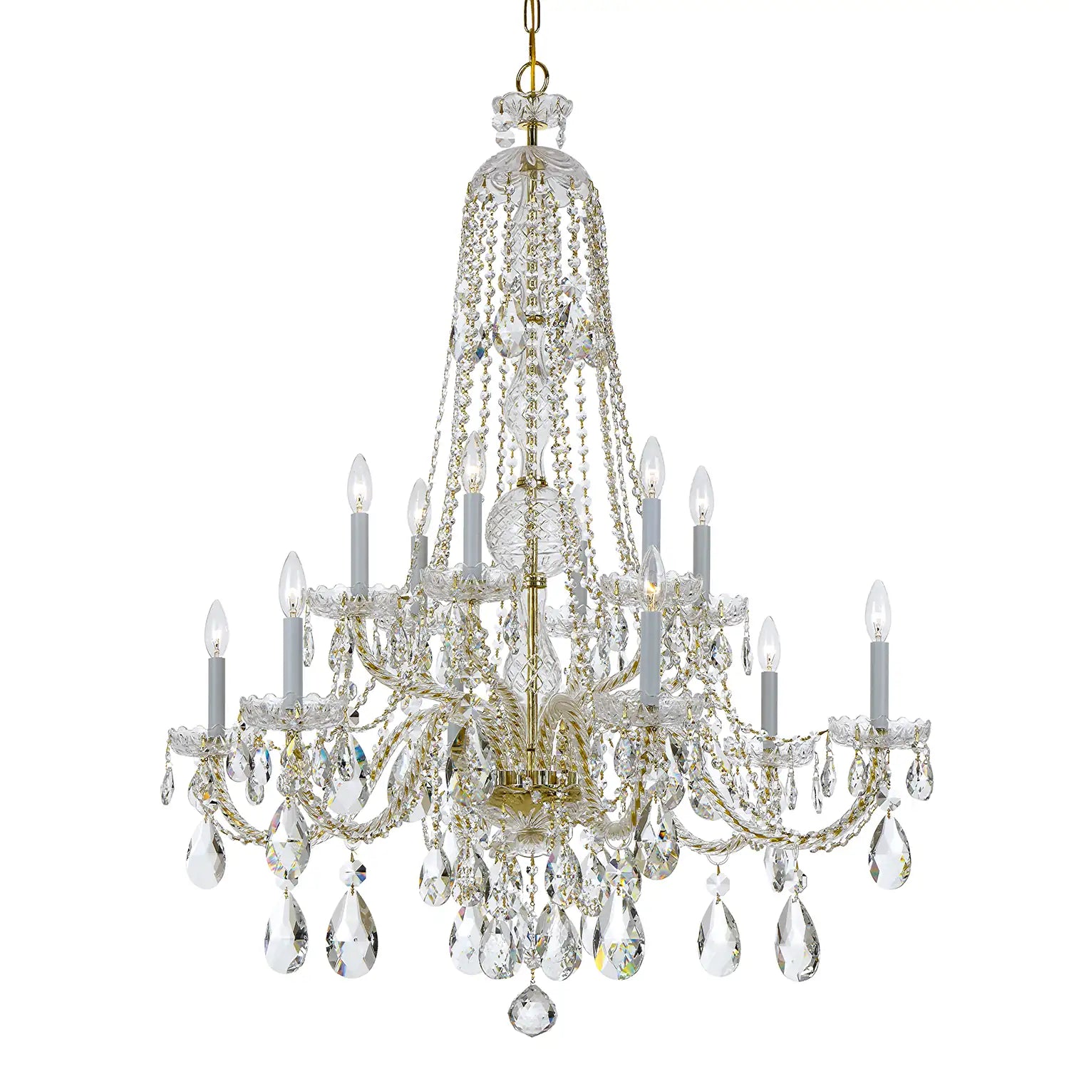CRYSTORAMA, TRADITIONAL CRYSTAL CHANDELIER, CHANDELIER LIGHT