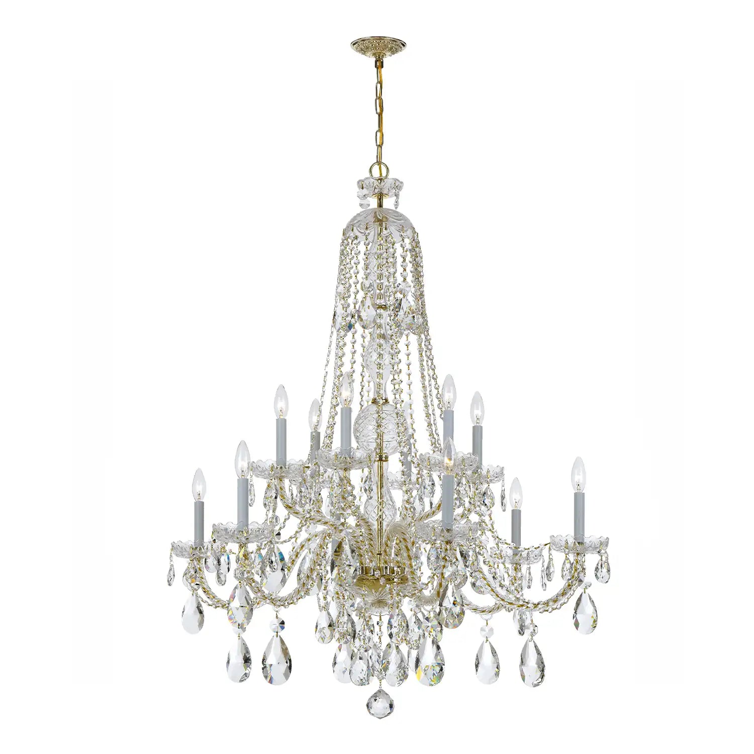 CRYSTORAMA, TRADITIONAL CRYSTAL CHANDELIER, CHANDELIER LIGHT