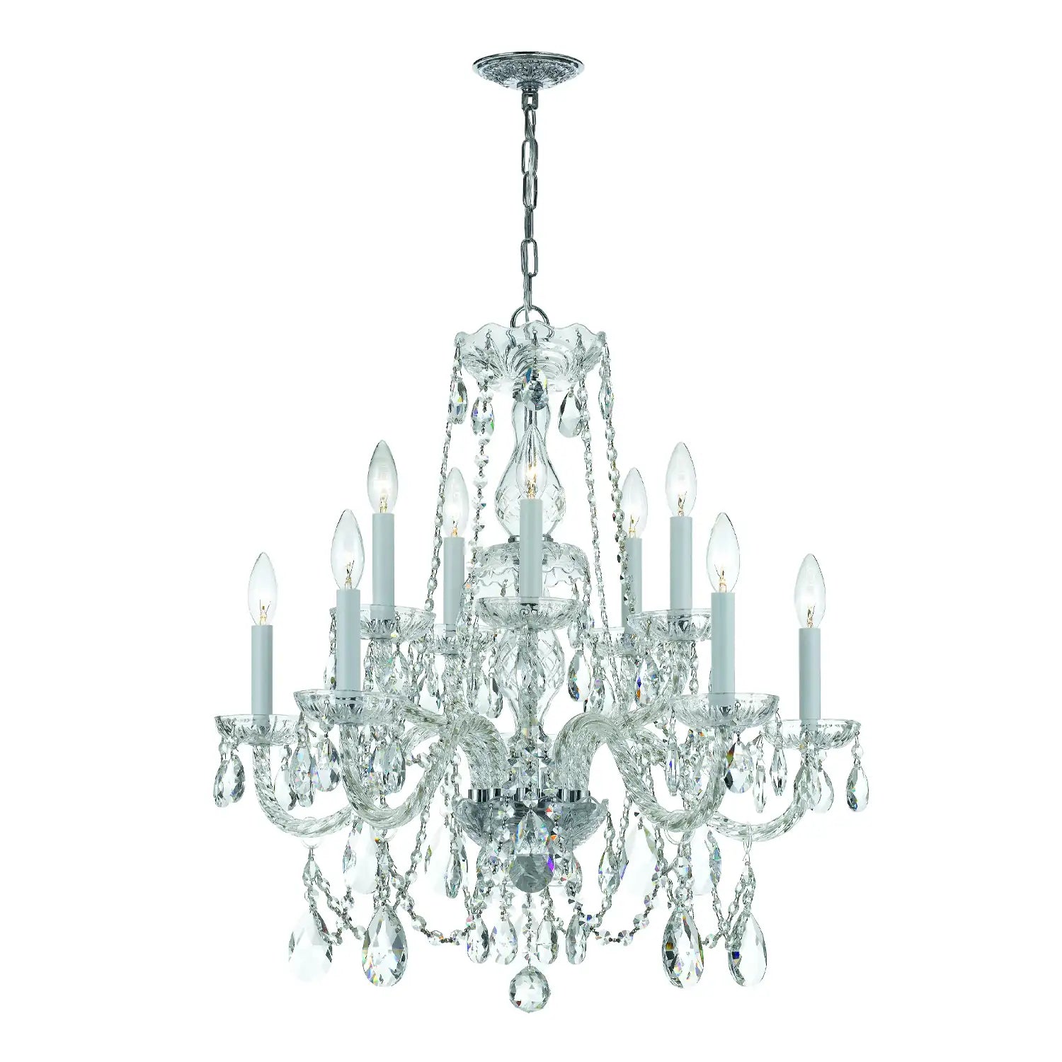 CRYSTORAMA, TRADITIONAL CRYSTAL CHANDELIER, CHANDELIER LIGHT