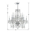 CRYSTORAMA, TRADITIONAL CRYSTAL CHANDELIER, CHANDELIER LIGHT