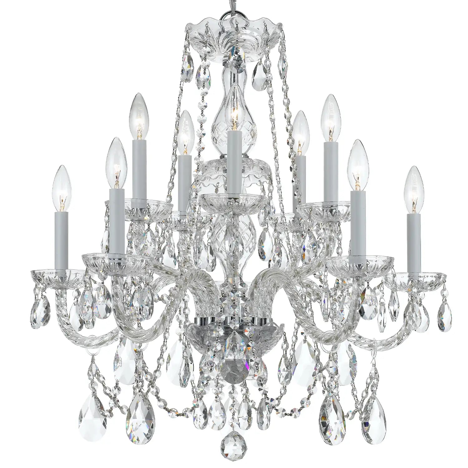 CRYSTORAMA, TRADITIONAL CRYSTAL CHANDELIER, CHANDELIER LIGHT