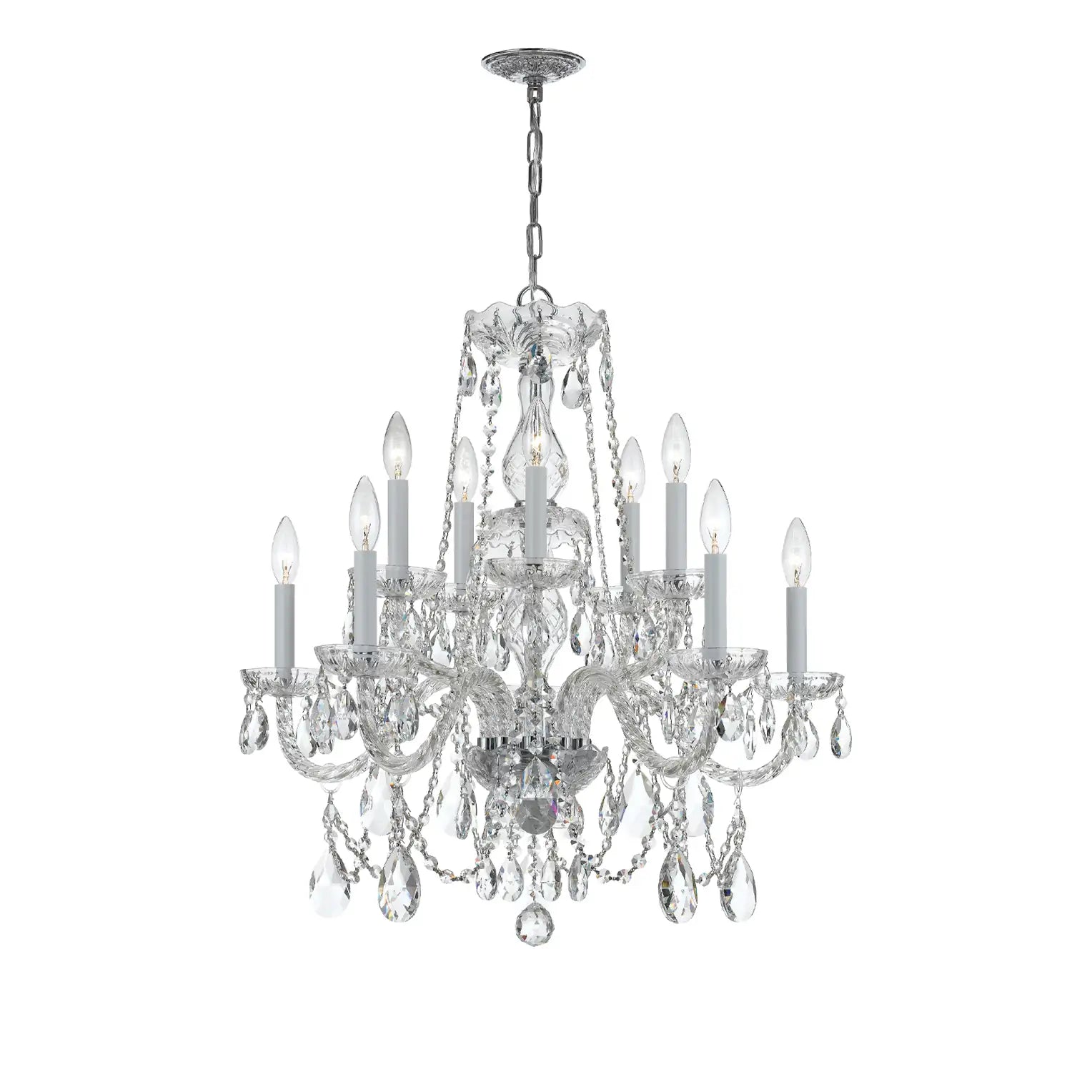CRYSTORAMA, TRADITIONAL CRYSTAL CHANDELIER, CHANDELIER LIGHT