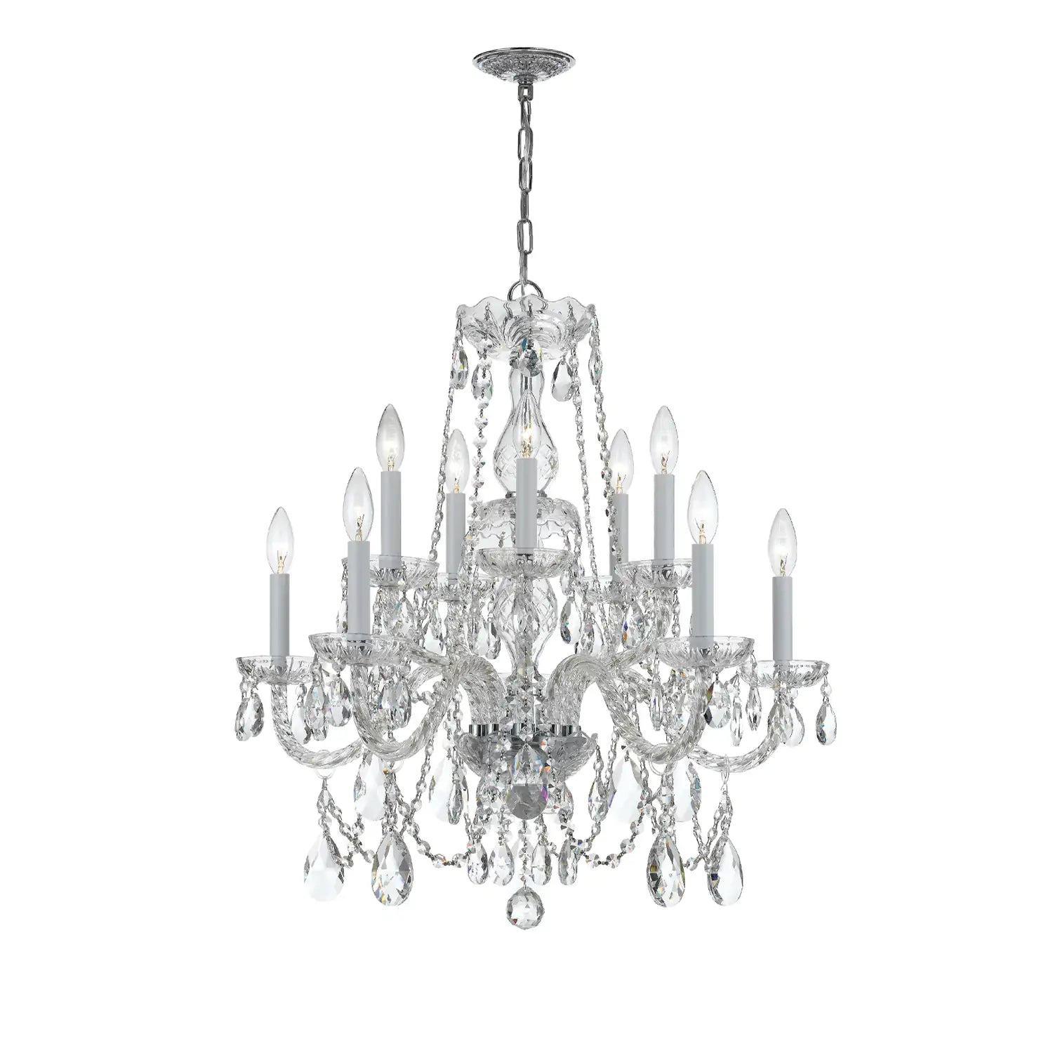 CRYSTORAMA, TRADITIONAL CRYSTAL CHANDELIER, CHANDELIER LIGHT
