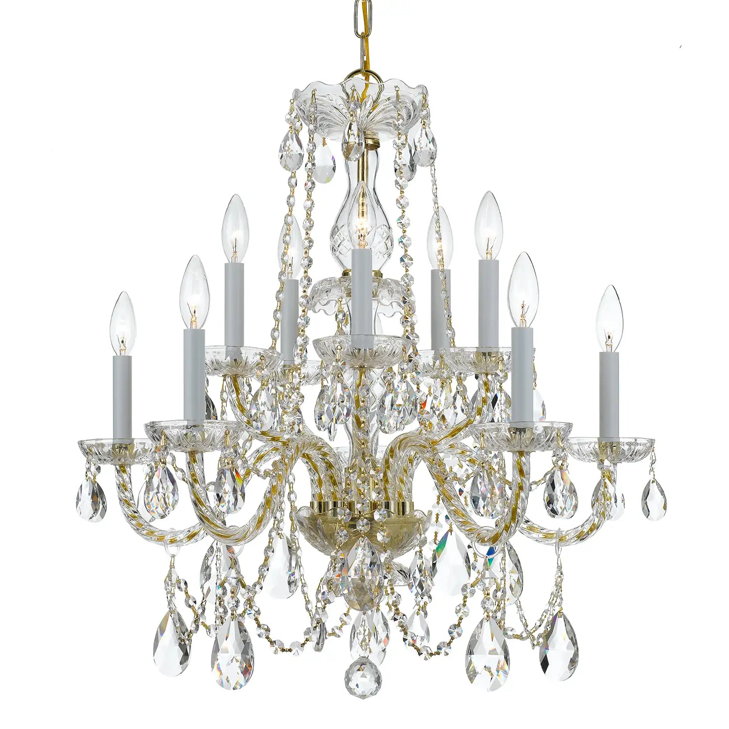 CRYSTORAMA, TRADITIONAL CRYSTAL CHANDELIER, CHANDELIER LIGHT