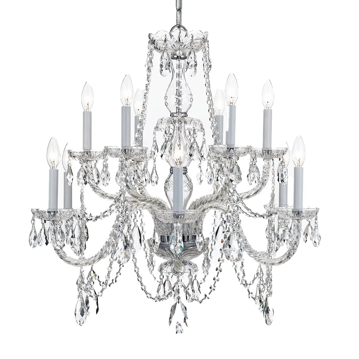 CRYSTORAMA, TRADITIONAL CRYSTAL CHANDELIER, CHANDELIER LIGHT