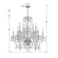 CRYSTORAMA, TRADITIONAL CRYSTAL CHANDELIER, CHANDELIER LIGHT