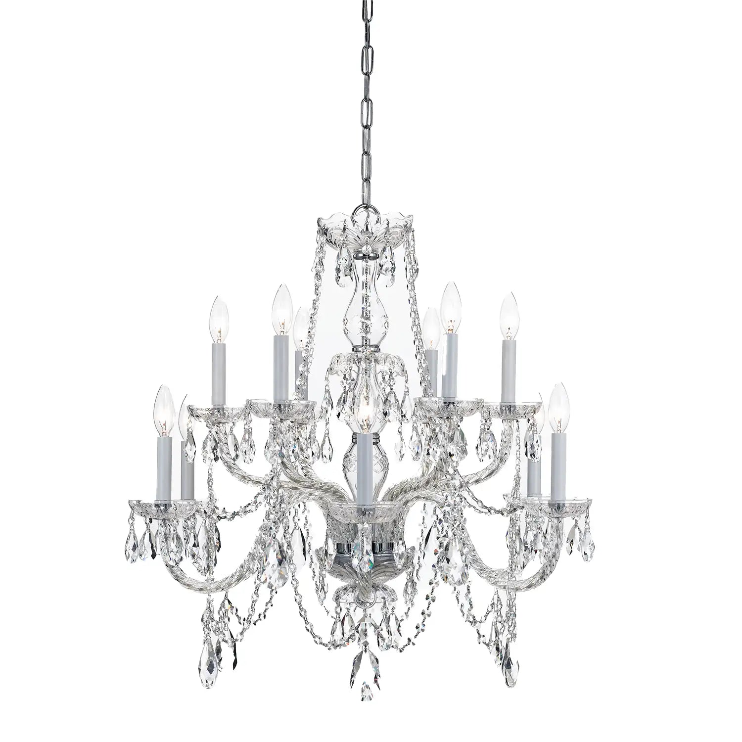 CRYSTORAMA, TRADITIONAL CRYSTAL CHANDELIER, CHANDELIER LIGHT