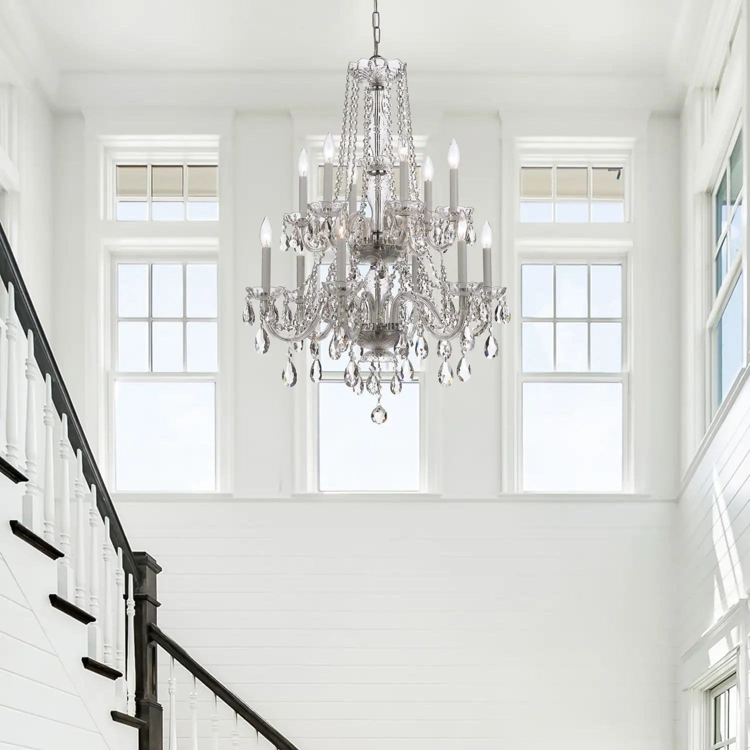CRYSTORAMA, TRADITIONAL CRYSTAL CHANDELIER, CHANDELIER LIGHT
