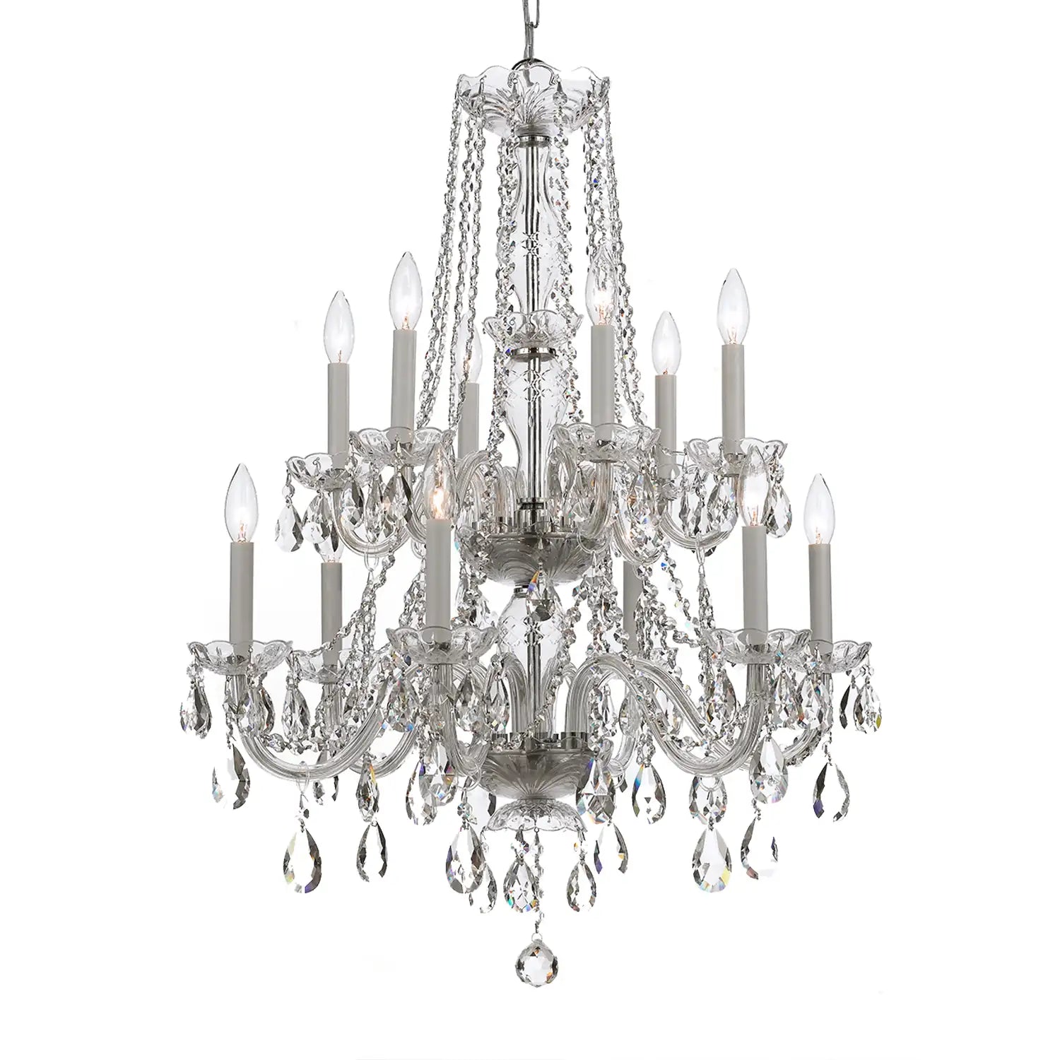 CRYSTORAMA, TRADITIONAL CRYSTAL CHANDELIER, CHANDELIER LIGHT