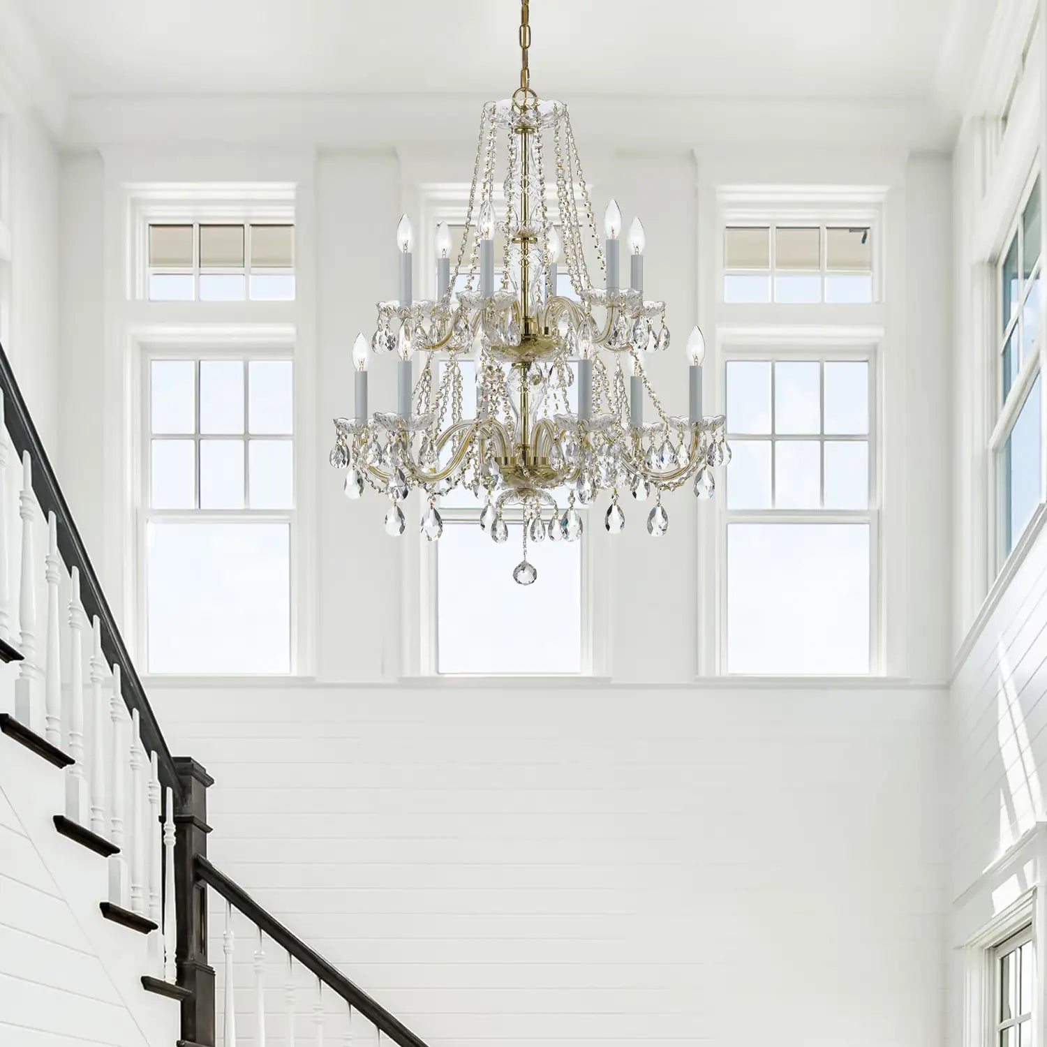 CRYSTORAMA, TRADITIONAL CRYSTAL CHANDELIER, CHANDELIER LIGHT
