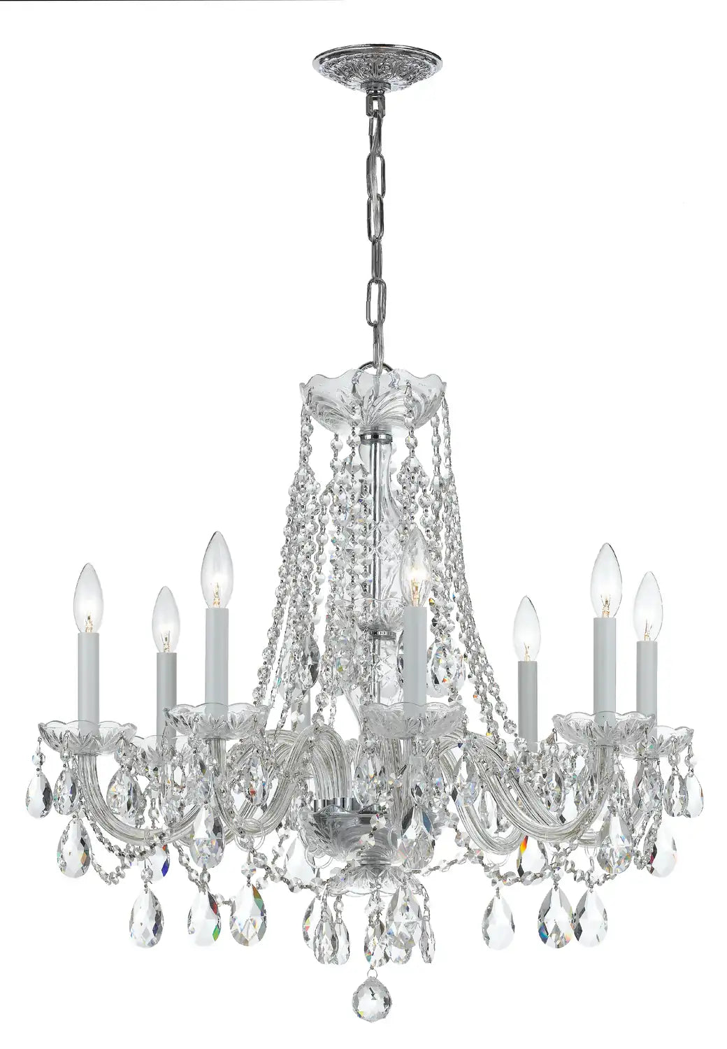 CRYSTORAMA, TRADITIONAL CRYSTAL CHANDELIER, CHANDELIER LIGHT