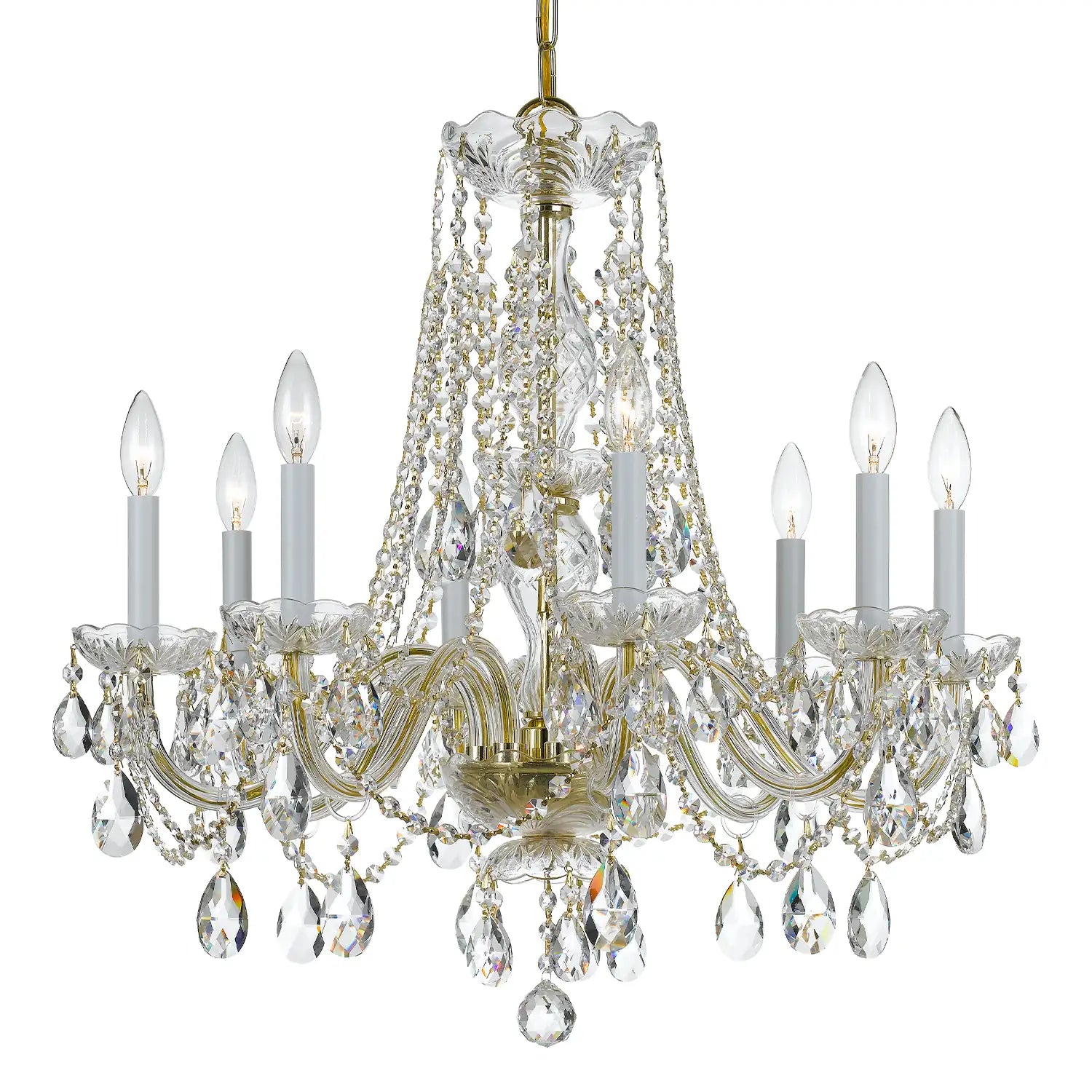 CRYSTORAMA, TRADITIONAL CRYSTAL CHANDELIER, CHANDELIER LIGHT