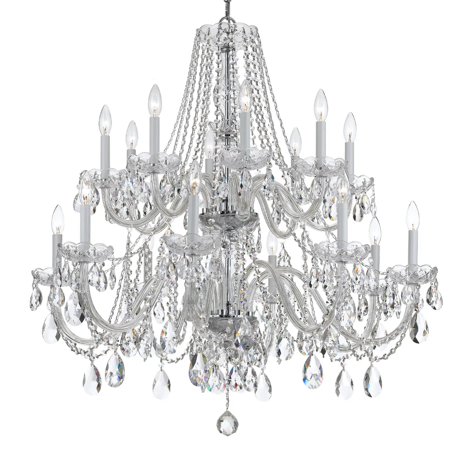 CRYSTORAMA, TRADITIONAL CRYSTAL CHANDELIER, CHANDELIER LIGHT