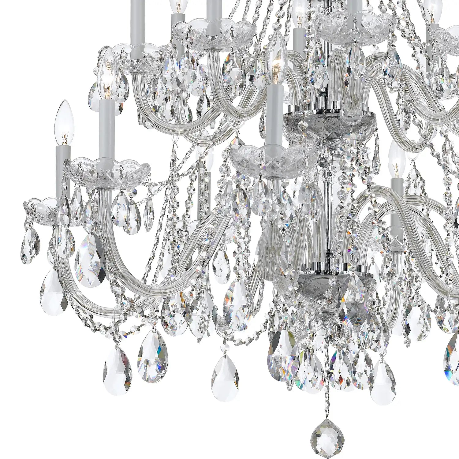 CRYSTORAMA, TRADITIONAL CRYSTAL CHANDELIER, CHANDELIER LIGHT