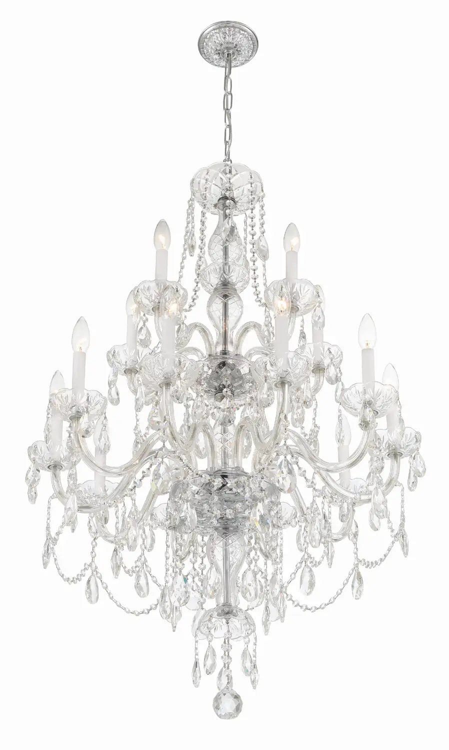 CRYSTORAMA, TRADITIONAL CRYSTAL CHANDELIER, CHANDELIER LIGHT
