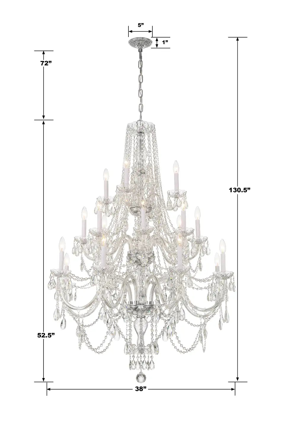 CRYSTORAMA, TRADITIONAL CRYSTAL CHANDELIER, CHANDELIER LIGHT