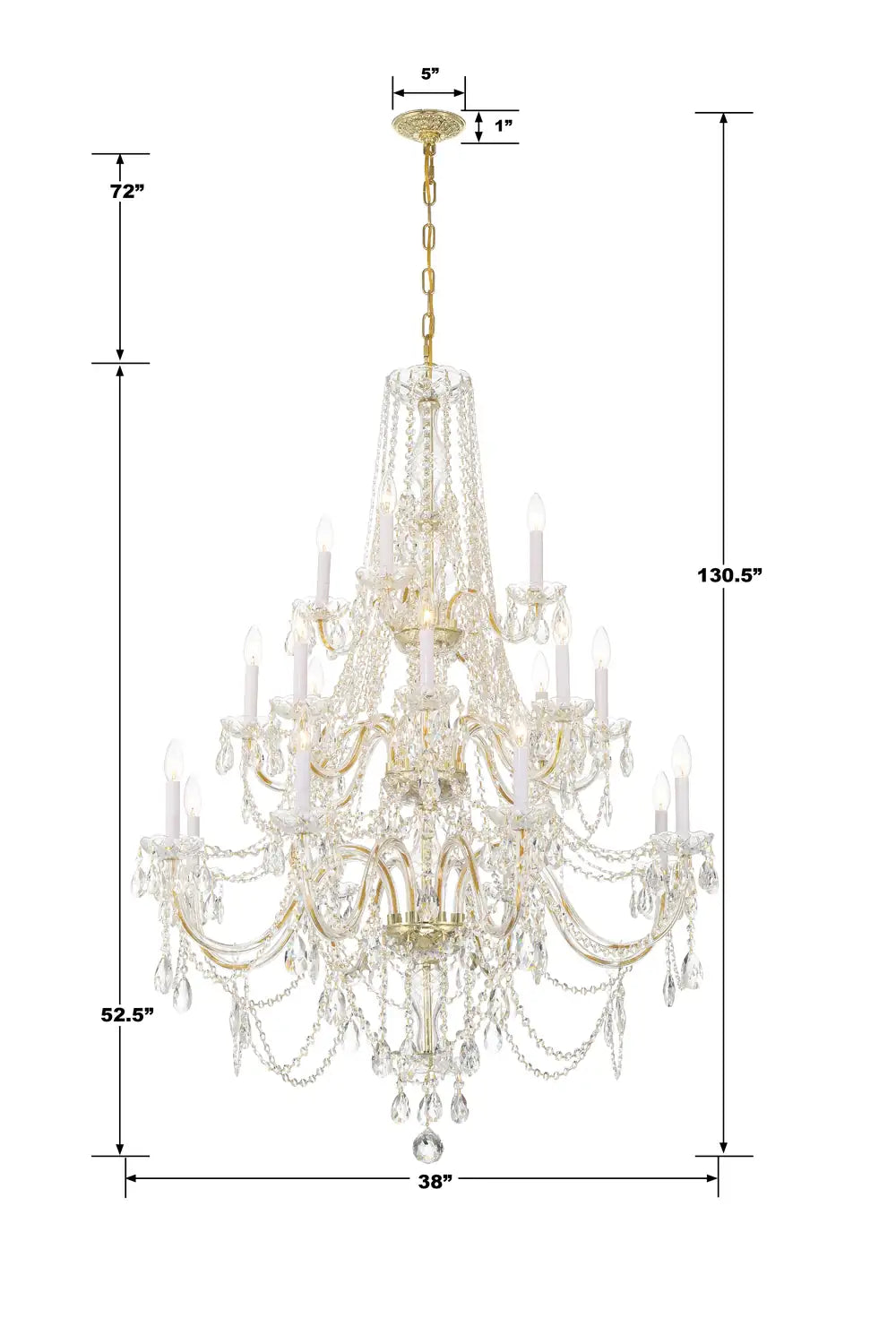 CRYSTORAMA, TRADITIONAL CRYSTAL CHANDELIER, CHANDELIER LIGHT