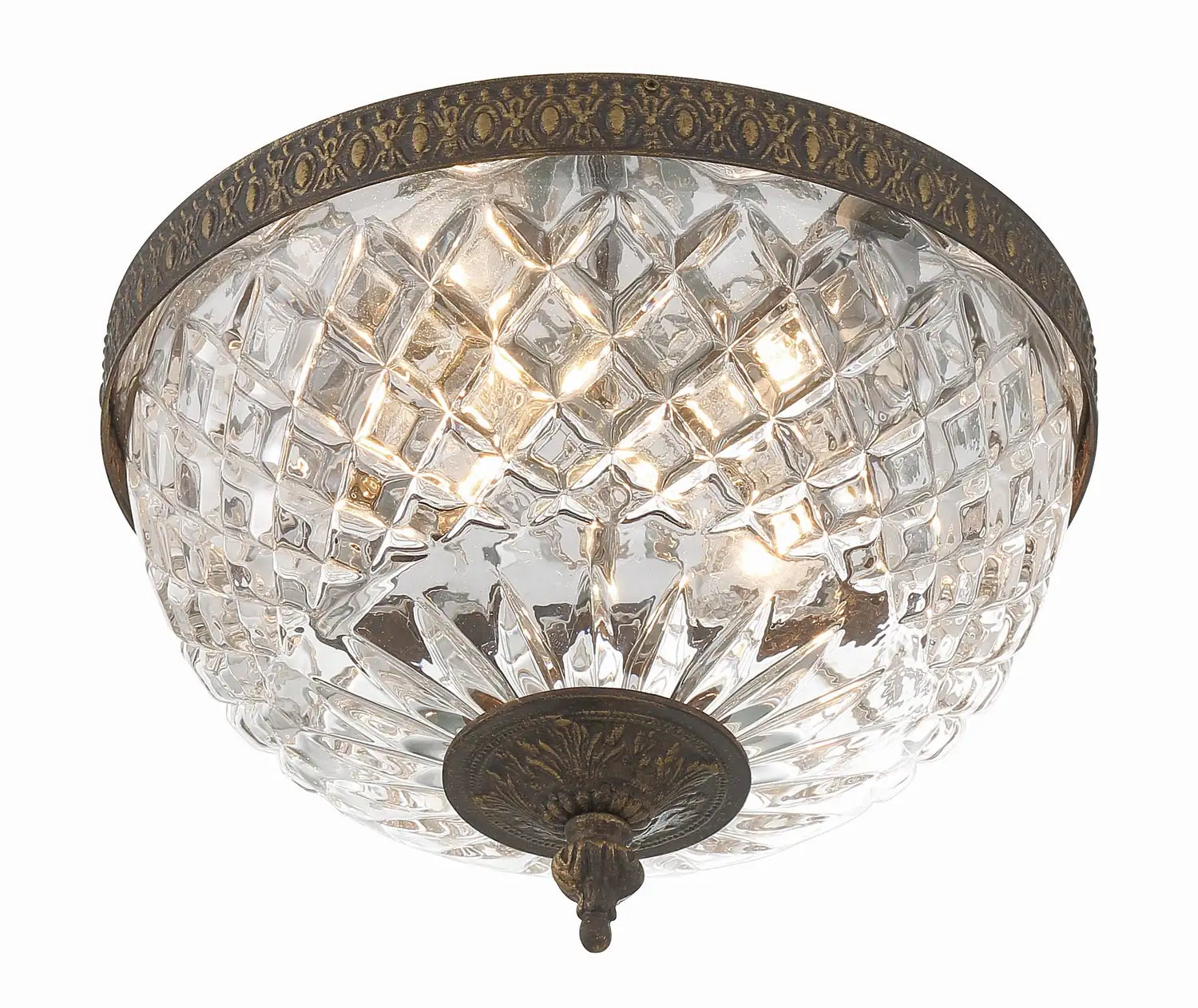 CRYSTORAMA, CRYSTORAMA CRYSTAL FLUSH MOUNT, FLUSH MOUNT CEILING LIGHTS