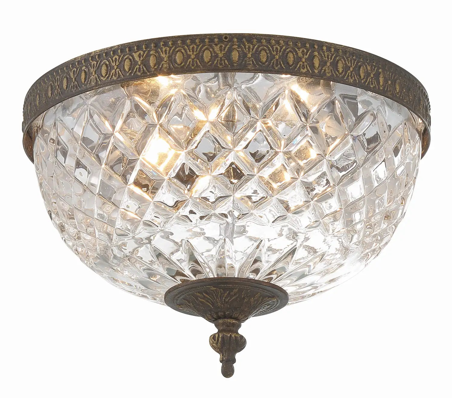 CRYSTORAMA, CRYSTORAMA CRYSTAL FLUSH MOUNT, FLUSH MOUNT CEILING LIGHTS