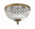 CRYSTORAMA, CRYSTORAMA CRYSTAL FLUSH MOUNT, FLUSH MOUNT CEILING LIGHTS