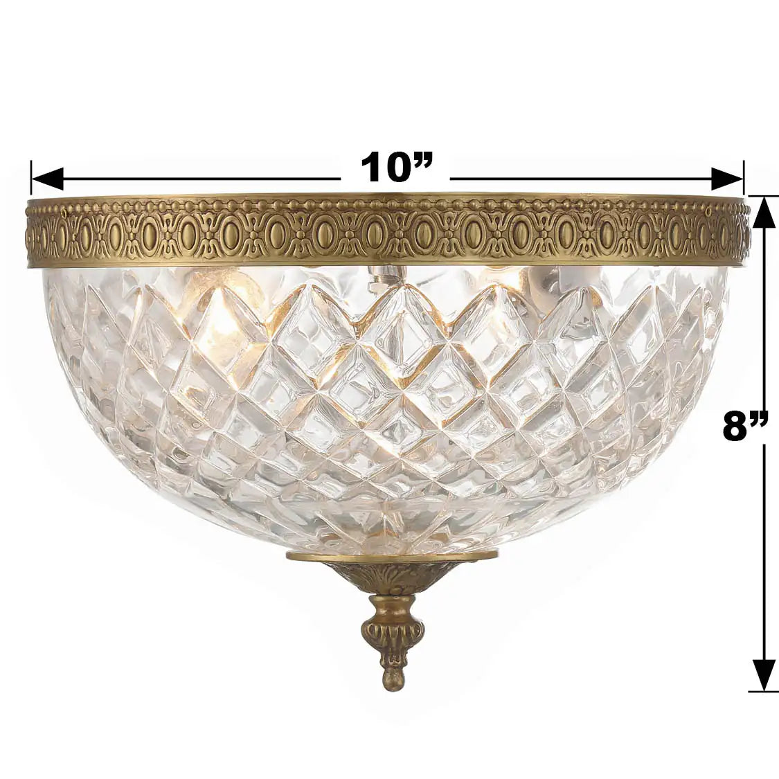 CRYSTORAMA, CRYSTORAMA CRYSTAL FLUSH MOUNT, FLUSH MOUNT CEILING LIGHTS