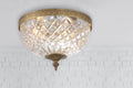 CRYSTORAMA, CRYSTORAMA CRYSTAL FLUSH MOUNT, FLUSH MOUNT CEILING LIGHTS