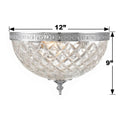 CRYSTORAMA, CRYSTORAMA CRYSTAL FLUSH MOUNT, FLUSH MOUNT CEILING LIGHTS
