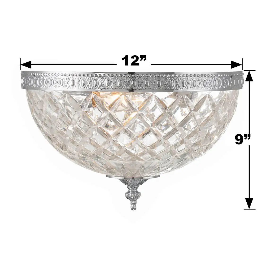 CRYSTORAMA, CRYSTORAMA CRYSTAL FLUSH MOUNT, FLUSH MOUNT CEILING LIGHTS