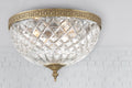 CRYSTORAMA, CRYSTORAMA CRYSTAL FLUSH MOUNT, FLUSH MOUNT CEILING LIGHTS