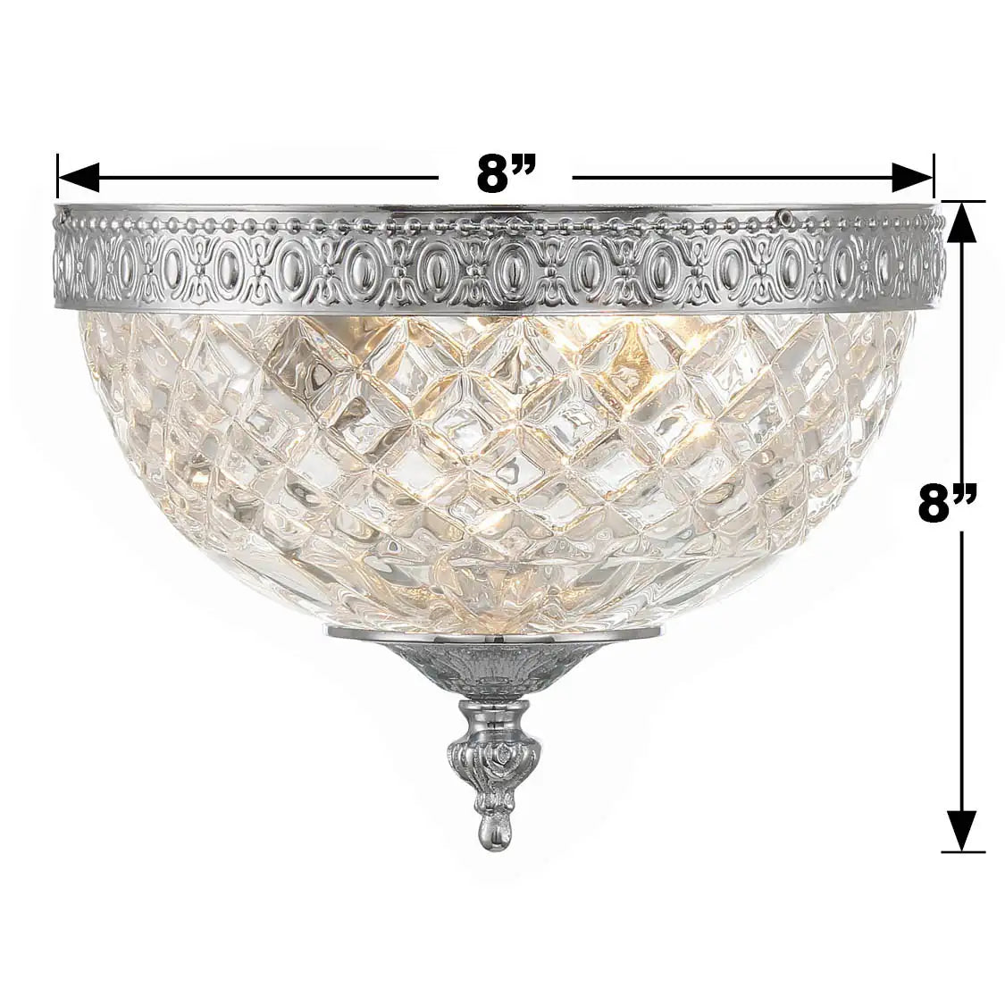 CRYSTORAMA, CRYSTORAMA CRYSTAL FLUSH MOUNT, FLUSH MOUNT CEILING LIGHTS
