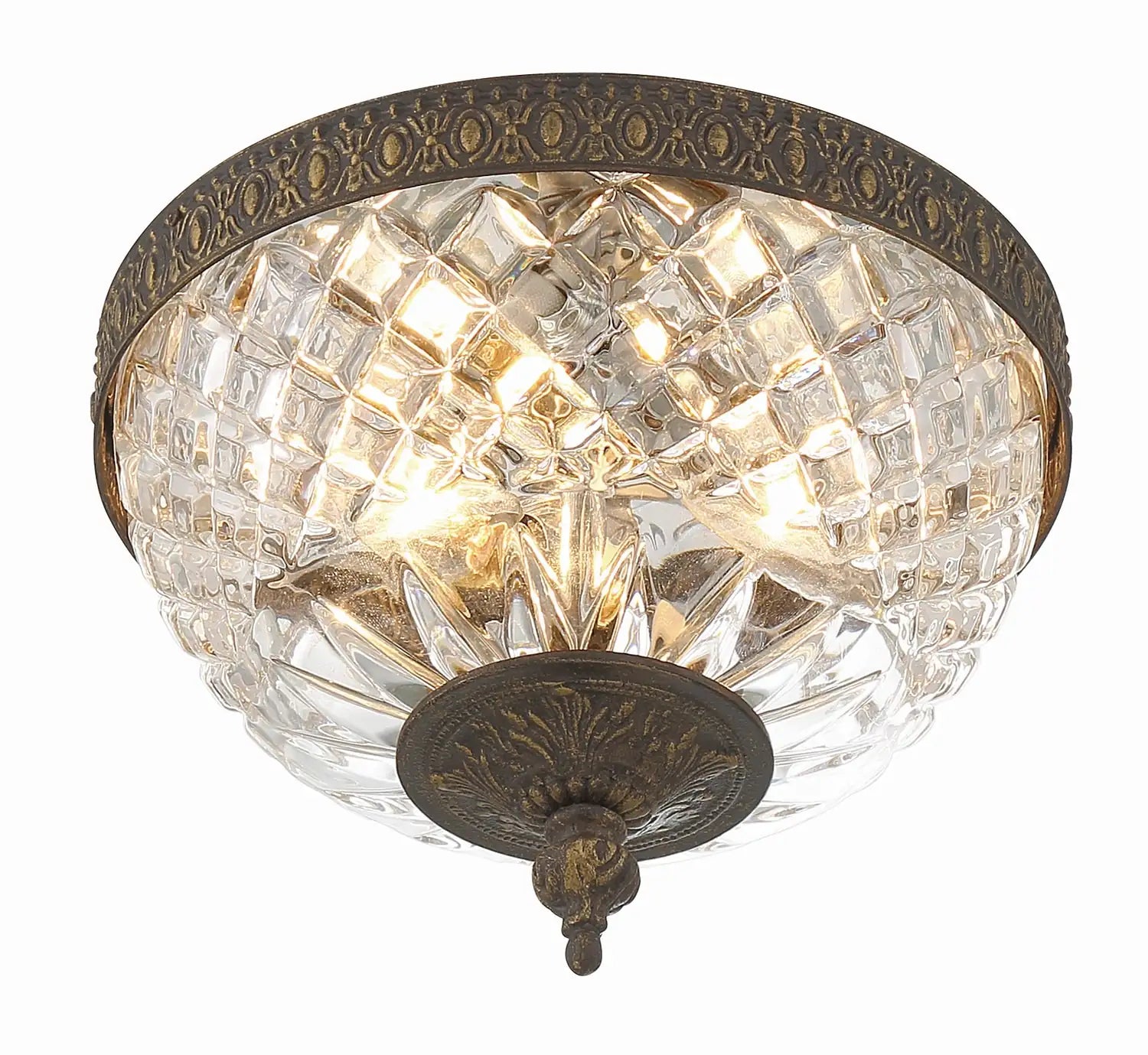 CRYSTORAMA, CRYSTORAMA CRYSTAL FLUSH MOUNT, FLUSH MOUNT CEILING LIGHTS