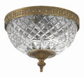 CRYSTORAMA, CRYSTORAMA CRYSTAL FLUSH MOUNT, FLUSH MOUNT CEILING LIGHTS