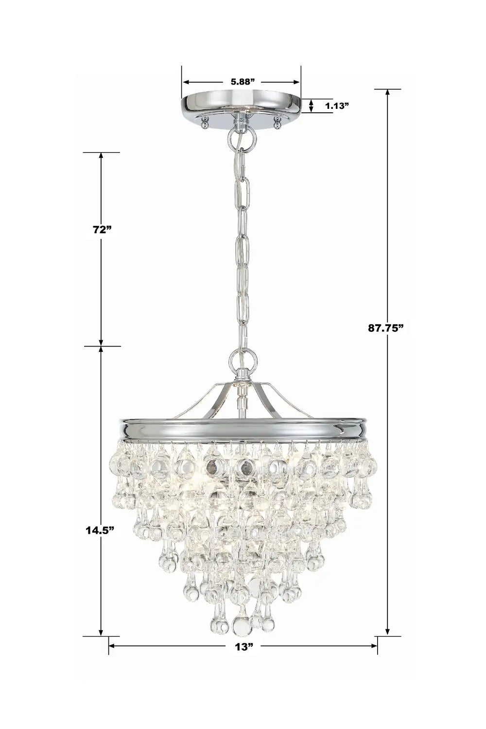 CRYSTORAMA, CALYPSO PENDANT, PENDANT LIGHT