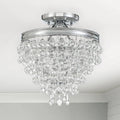 CRYSTORAMA, CALYPSO SEMI FLUSH MOUNT, FLUSH MOUNT CEILING LIGHTS