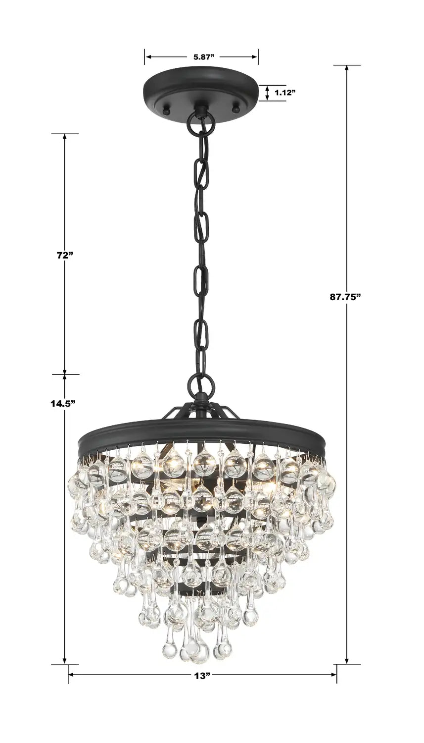CRYSTORAMA, CALYPSO PENDANT, PENDANT LIGHT