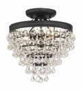 CRYSTORAMA, CALYPSO SEMI FLUSH MOUNT, FLUSH MOUNT CEILING LIGHTS