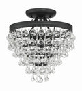 CRYSTORAMA, CALYPSO SEMI FLUSH MOUNT, FLUSH MOUNT CEILING LIGHTS