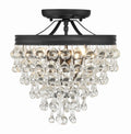 CRYSTORAMA, CALYPSO SEMI FLUSH MOUNT, FLUSH MOUNT CEILING LIGHTS