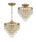 CRYSTORAMA, CALYPSO SEMI FLUSH MOUNT, FLUSH MOUNT CEILING LIGHTS