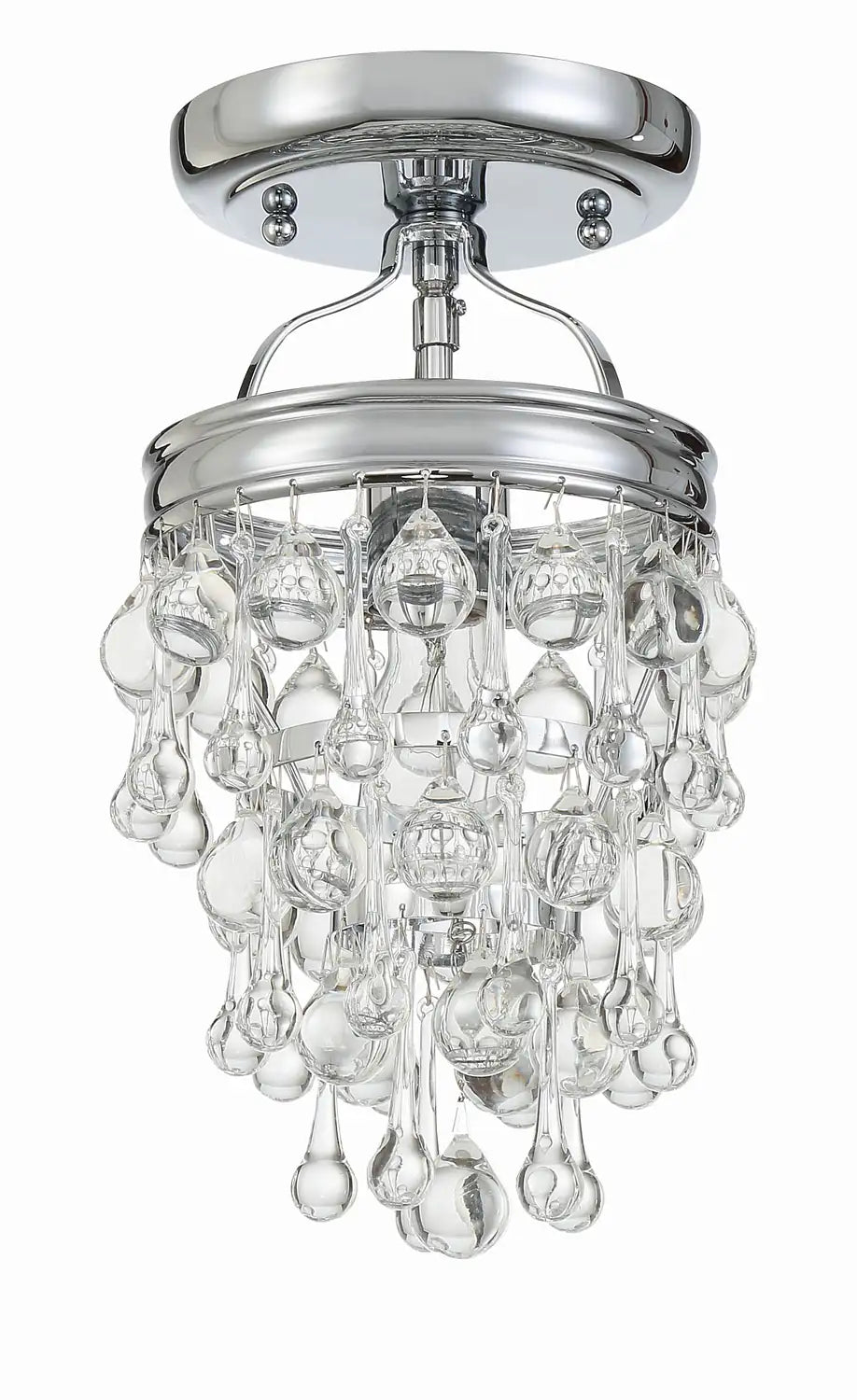 CRYSTORAMA, CALYPSO SEMI FLUSH MOUNT, FLUSH MOUNT CEILING LIGHTS