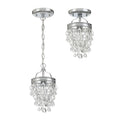 CRYSTORAMA, CALYPSO SEMI FLUSH MOUNT, FLUSH MOUNT CEILING LIGHTS