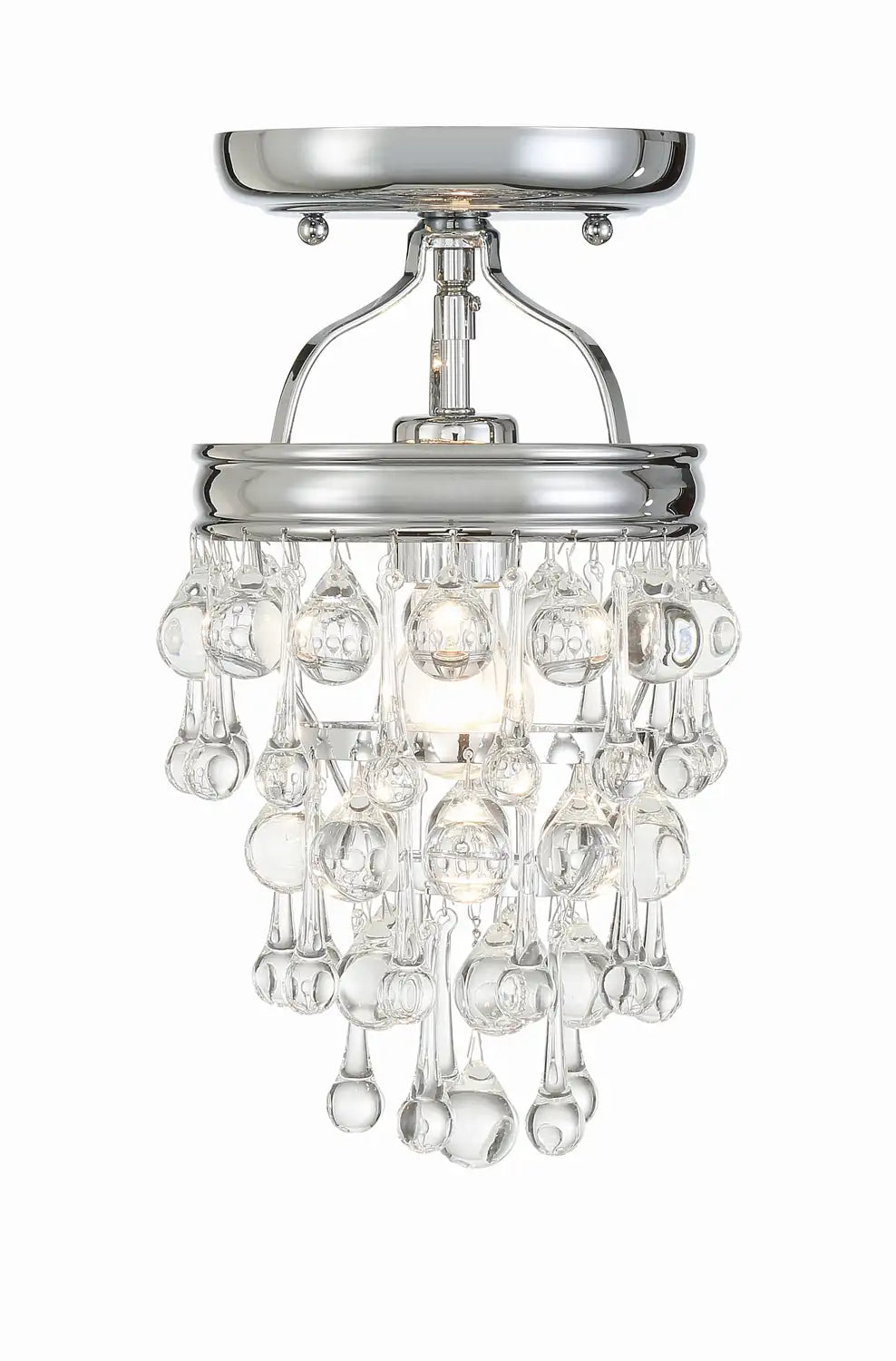 CRYSTORAMA, CALYPSO SEMI FLUSH MOUNT, FLUSH MOUNT CEILING LIGHTS