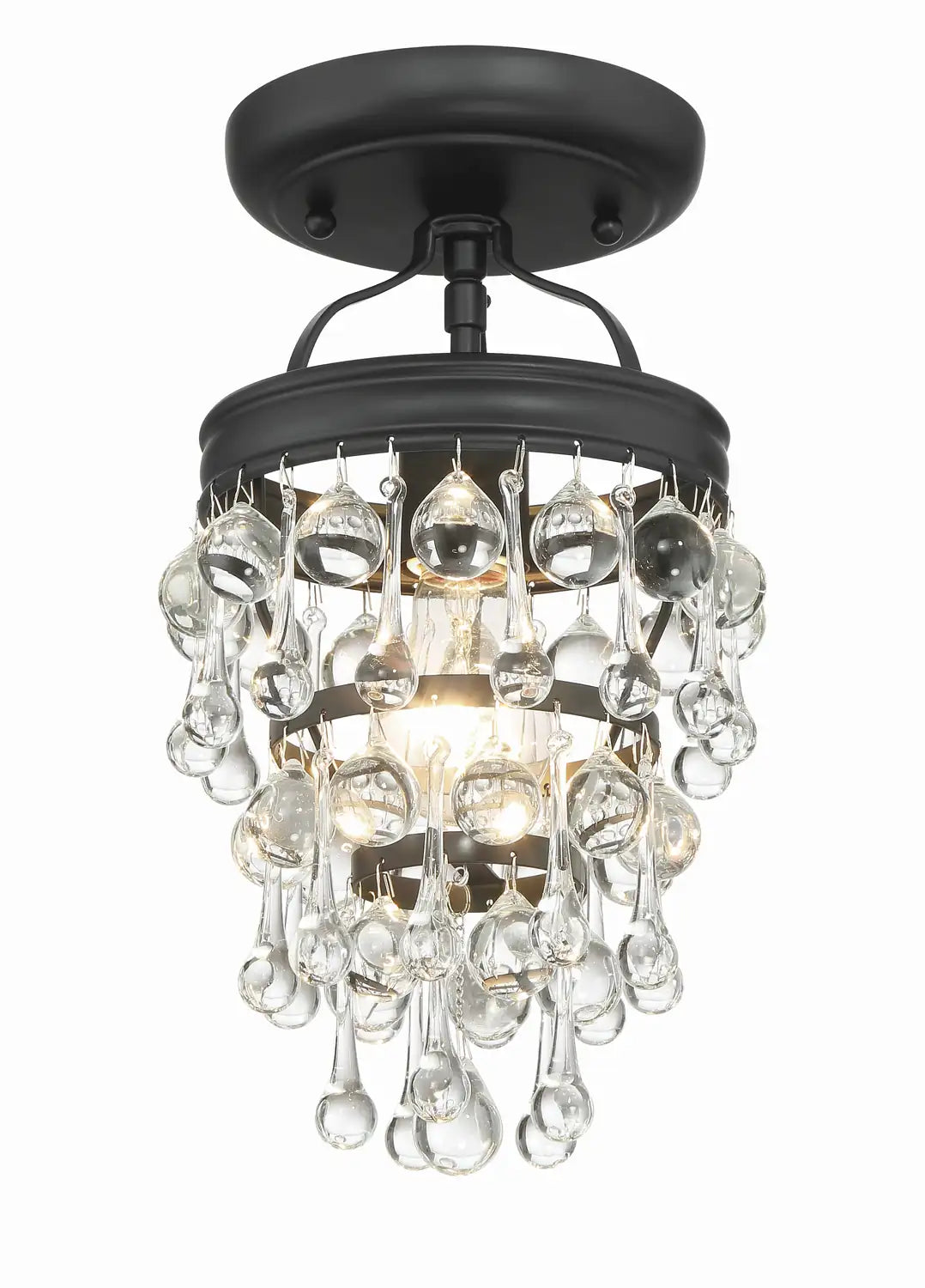 CRYSTORAMA, CALYPSO SEMI FLUSH MOUNT, FLUSH MOUNT CEILING LIGHTS