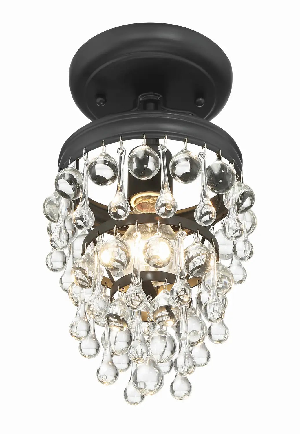 CRYSTORAMA, CALYPSO SEMI FLUSH MOUNT, FLUSH MOUNT CEILING LIGHTS
