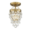 CRYSTORAMA, CALYPSO SEMI FLUSH MOUNT, FLUSH MOUNT CEILING LIGHTS