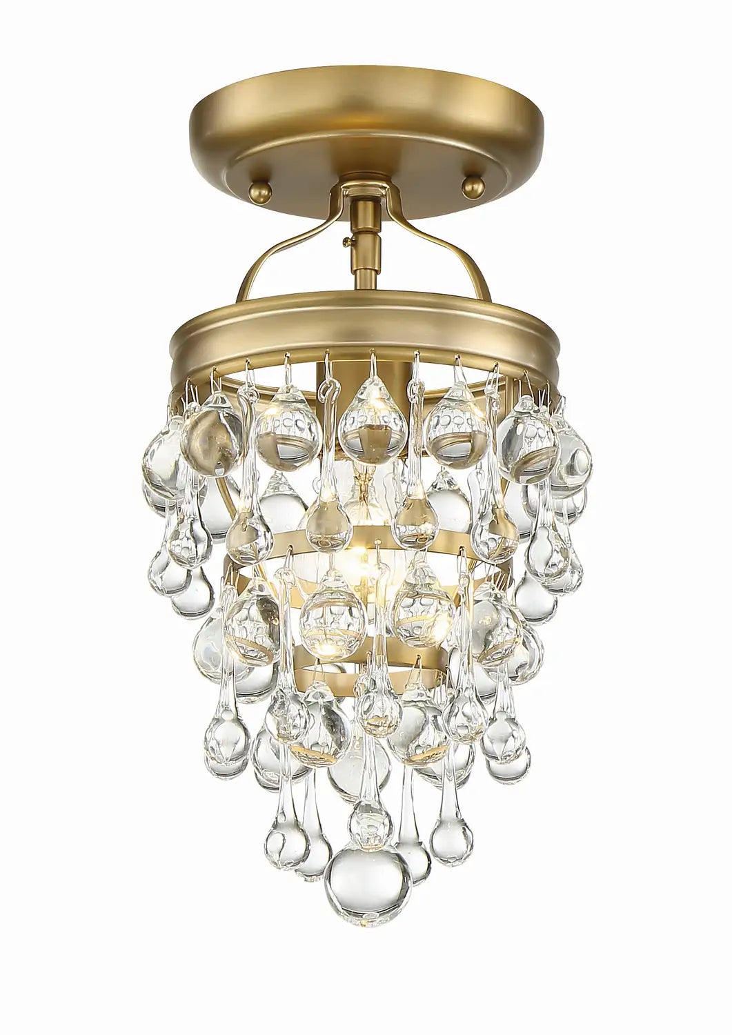 CRYSTORAMA, CALYPSO SEMI FLUSH MOUNT, FLUSH MOUNT CEILING LIGHTS