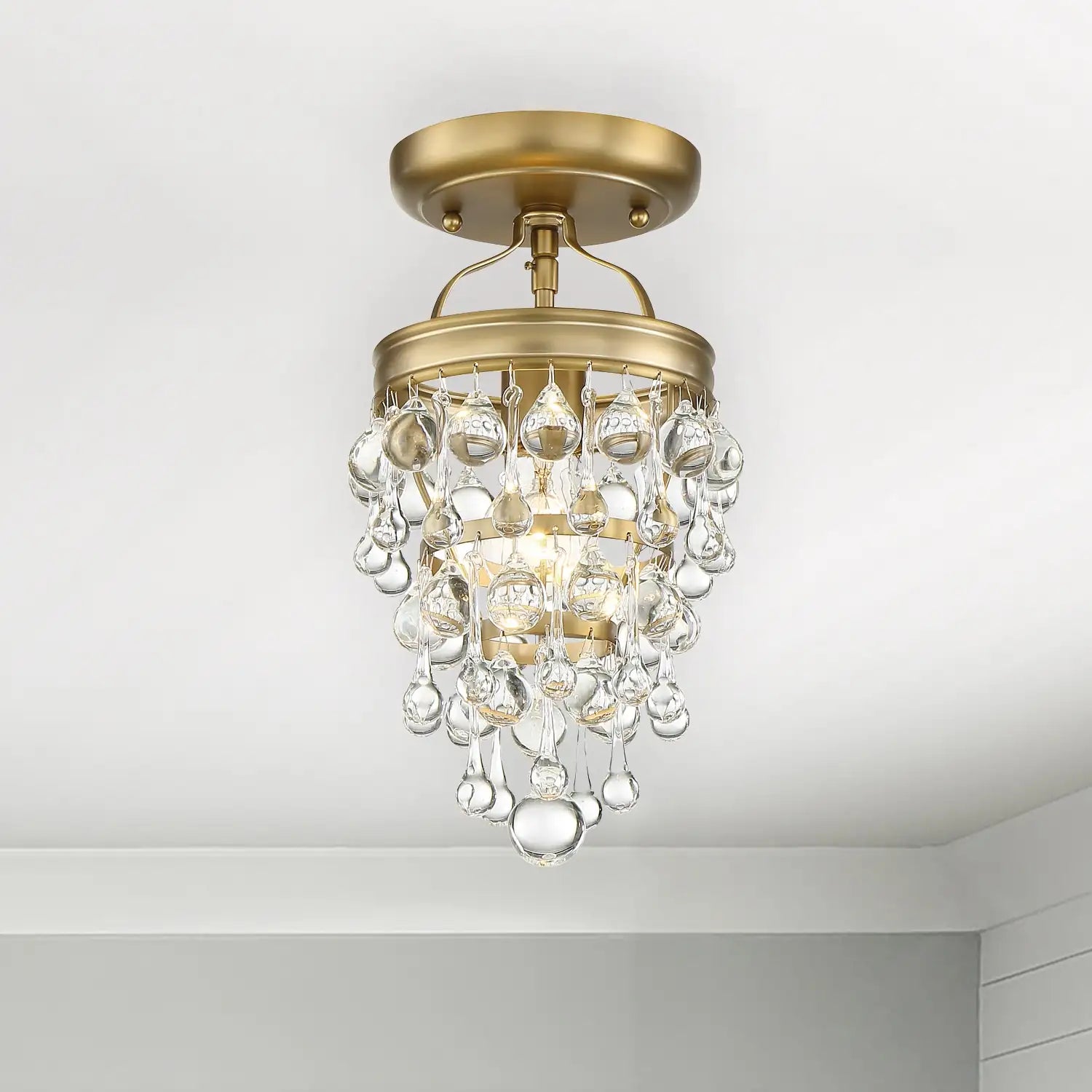 CRYSTORAMA, CALYPSO SEMI FLUSH MOUNT, FLUSH MOUNT CEILING LIGHTS